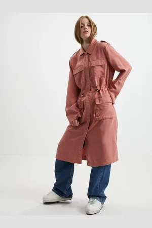ONLY Růžová dámská lehká parka Kenya - Dámské