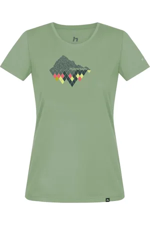 Cubus Dámské rychleschnoucí tričko CORDY smoke green