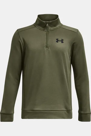 Under Armour Mikina UA Armour Fleece 1/4 Zip-GRN - Kluci