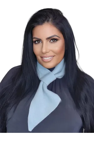 Kamea Dámská šála _Scarf_K.21.884.18_Pastel_Turquoise