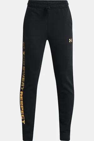 Under Armour Tepláky UA PJT Rock RVL FLC JGRS-BLK - Kluci