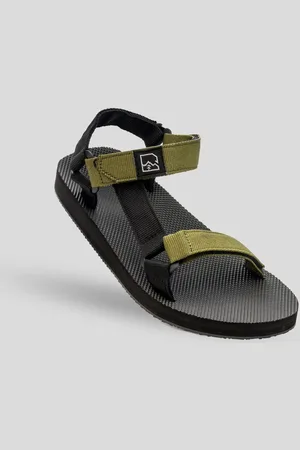 Cubus Pánské páskové sandály DRIFTER bronze green