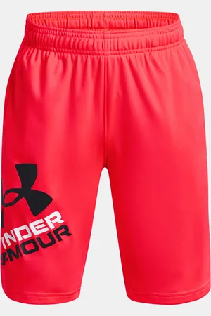 Under Armour Kraťasy UA Prototype 2.0 Logo Shorts-RED - Kluci