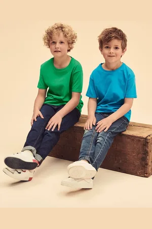 Fruit Of The Loom Green children