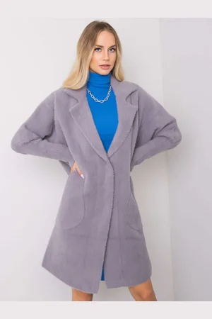 Factory Price Dámský kabát Fashionhunters Alpaca