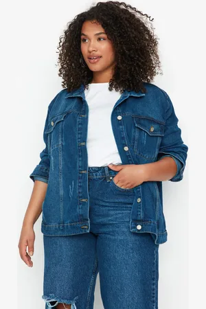 Trendyol Dámská bunda Denim