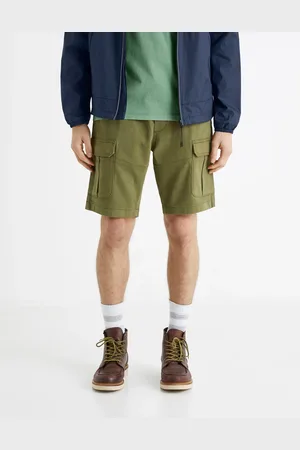 Celio Bavlněné cargo kraťasy Bolookbm - Pánské