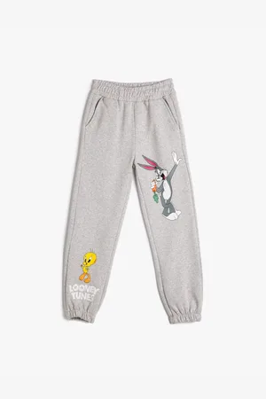 Koton Bugs Bunny a Tweety tepláky s kapsami