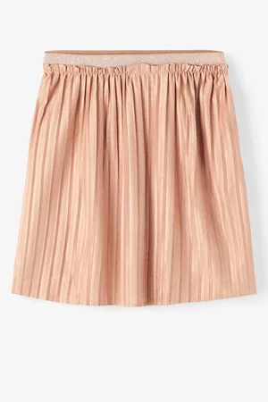 NAME IT Starorůžová holčičí plisovaná sukně Omette - unisex