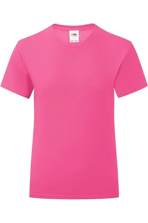 Fruit Of The Loom Pink Girls
