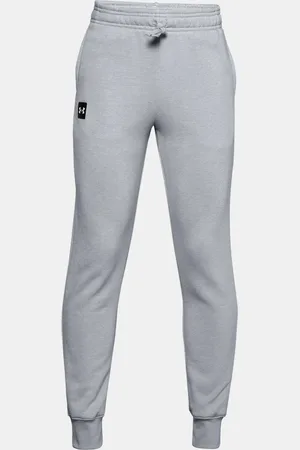 Under Armour Tepláky RIVAL FLEECE JOGGERS-GRY - Kluci