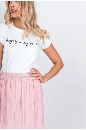 Kesi Dámské tričko s nápisem "Shopping is my cardio" -
