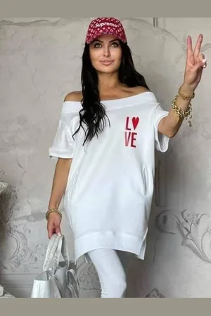 By o la la White tunic axp0784. R01