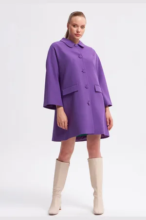 Gusto Dámský kabát 23KG006607/Purple