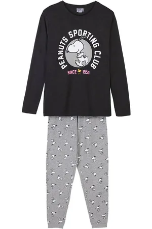 Snoopy LONG PYJAMES SINGLE JERSEY