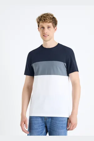 Celio Tričko Febloc s krátkým rukávem - Pánské