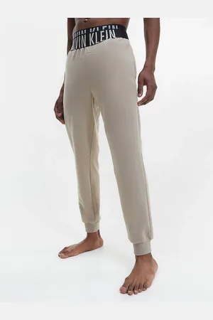 Calvin Klein Béžové pánské pyžamové kalhoty Underwear - Pánské