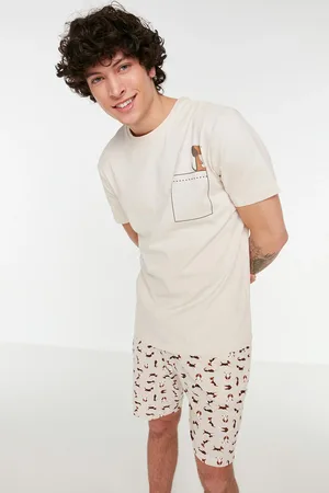 Trendyol Pánske pyžamo Patterned