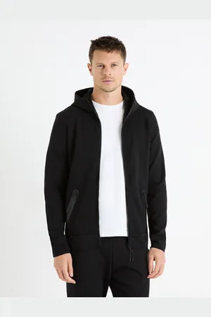 Celio Mikina na zip Fenewyoke - Pánské