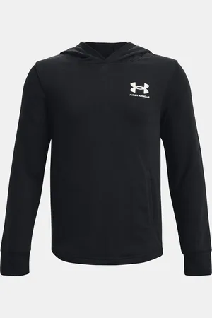 Under Armour Mikina UA Rival Terry Hoodie-BLK - Kluci