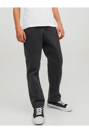 JACK & JONES Černé klučičí džíny Chris - Kluci
