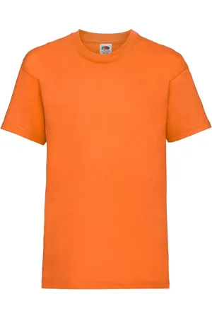 Fruit Of The Loom Orange Baby Cotton T-shirt