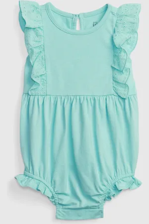 GAP Baby bavlněné body s volánky - Holky