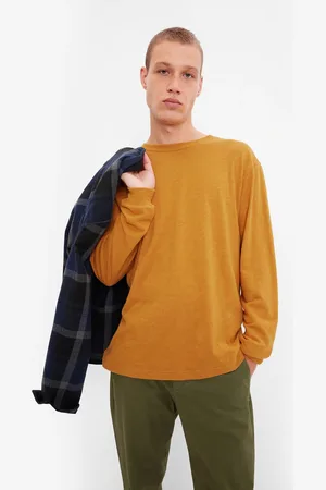 GAP Tričko organic s dlouhým rukávem - Pánské