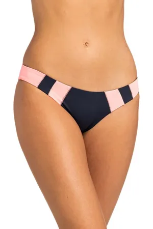 Rip Curl Růžovo-modrý dámský oboustranný spodní díl plavek