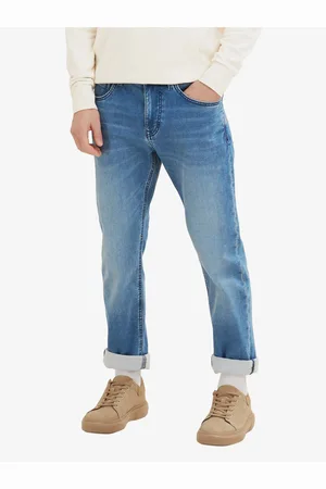 TOM TAILOR Modré pánské slim fit džíny - Pánské