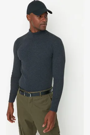 Trendyol Pánský rolák Corduroy