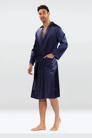 DKaren Pánský župan _Male_Housecoat_Christian_Navy_Blue