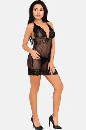LivCo Corsetti Černé tričko Comiran + tanga ZDARMA! Černá