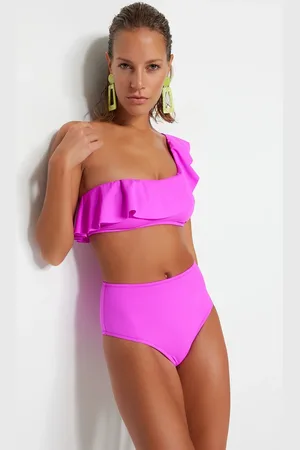 Trendyol Bikiny spodní díl High Waist
