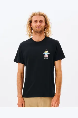 Rip Curl Tričko SEARCH ICON TEE Black