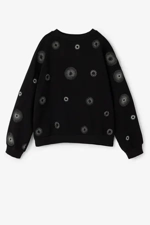 Desigual Černá holčičí vzorovaná mikina Ivy - Holky