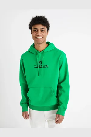 Celio Mikina Minecraft s kapucí - Pánské