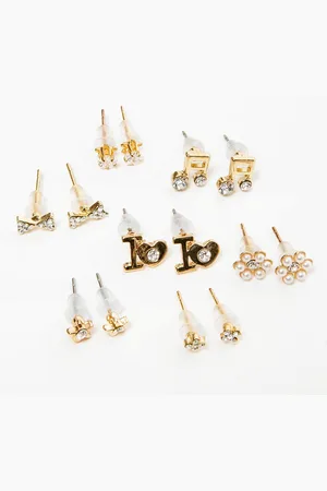 Yups Gold earrings dbi0448. R06