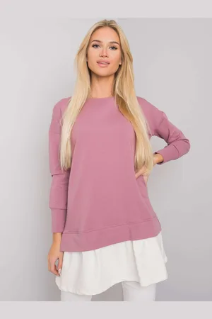 Fashionhunters RUE PARIS Zaprášená dámská bavlněná tunika