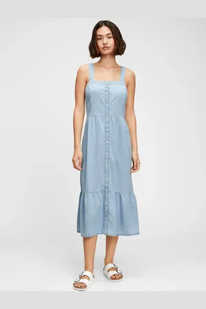 GAP Šaty denim dress - Dámské