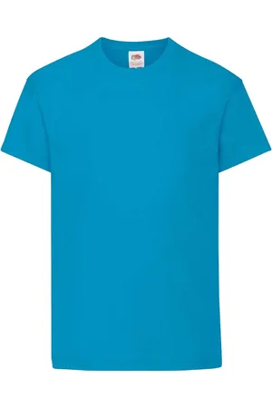 Fruit Of The Loom Blue T-shirt Kids Original