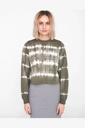 Noisy May Khaki vzorovaná mikina Joan - Dámské