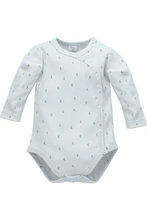 Pinókio Kids Dětské body s dlouhým rukávem a knoflíky Hello