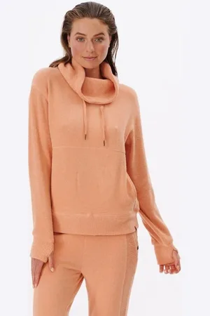 Rip Curl Mikina COSY II ROLL NECK Clay Marle