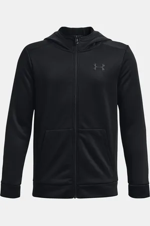 Under Armour Mikina UA Armour Fleece FZ-BLK - Kluci
