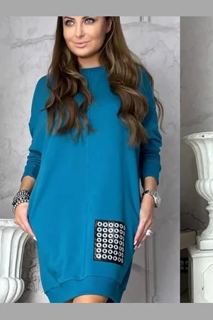 By o la la Turquoise tunic cxp0903. S62