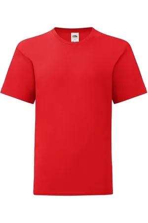 Fruit Of The Loom Red children