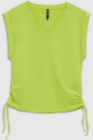 MOODO DÁMSKÝ TOP L-TS-4060 L.Zelená