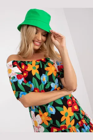 RUE PARIS Dámské šaty Fashionhunters Floral patterned
