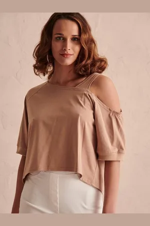 BLUE Caramel blouse axp0824. R59